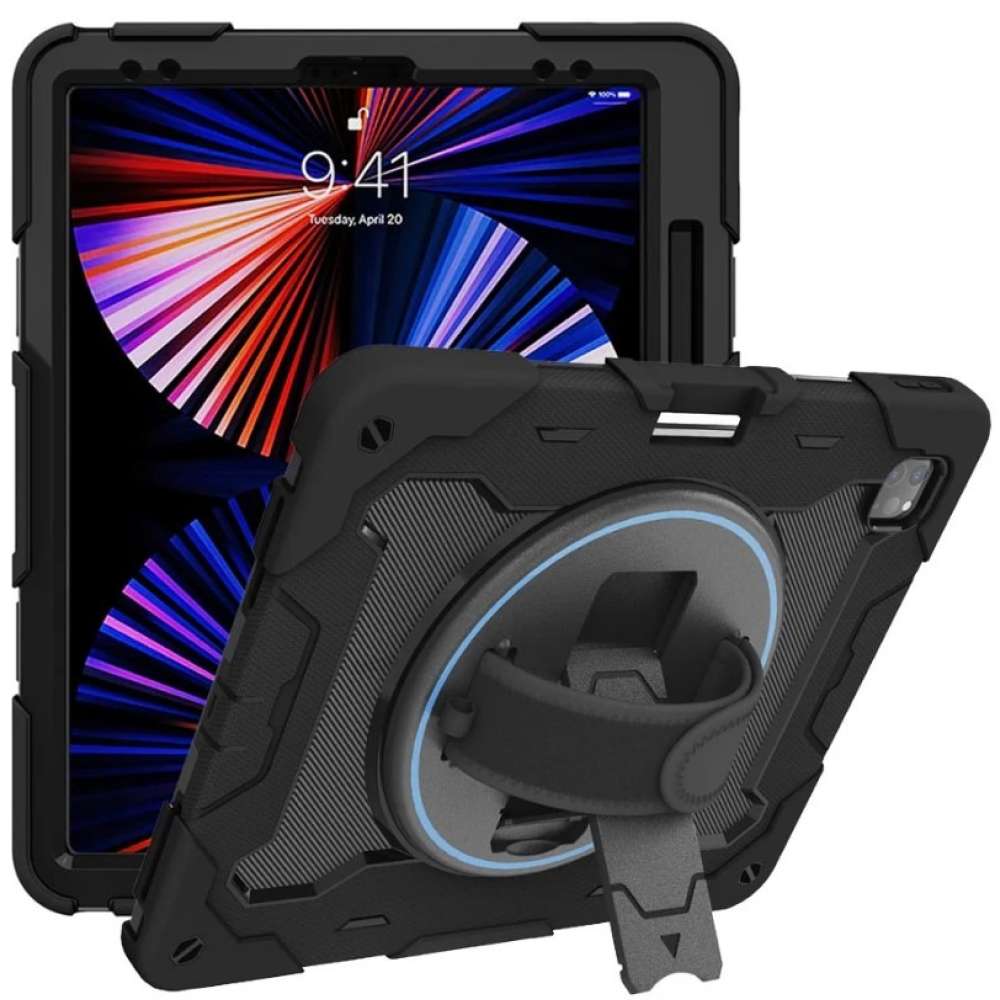 Чехол BECOVER Horizontal handle для Apple iPad Pro 12.9 2020/2021/2022 Black (712910) Совместимость по бренду Apple