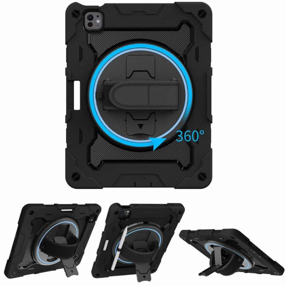 Чехол BECOVER Horizontal handle для Apple iPad Pro 11" M4 2024 Black (712912) Совместимость по бренду Apple
