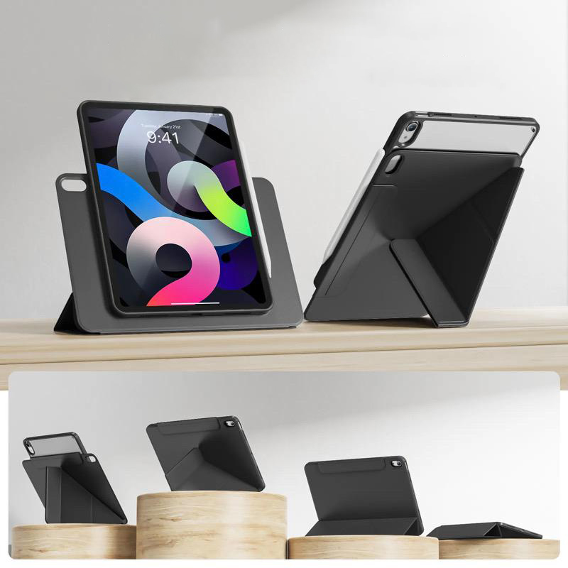 Чохол BECOVER Ultra Slim Origami Flex для Apple iPad Air 11" M2/M3 (2024/2025) Black (712975) Особливості трансформується в підставку