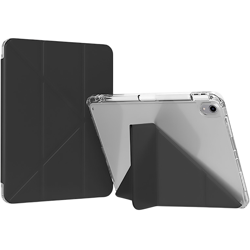 Чехол BECOVER Ultra Slim Origami Transparent для Apple iPad Mini 6 2021 Black (712930)
