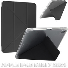 Чехол BECOVER Ultra Slim Origami Transparent для Apple iPad Mini 7 2024 Black (712934)