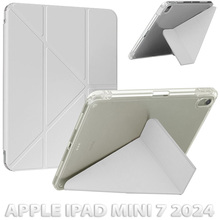 Чехол BECOVER Ultra Slim Origami Transparent для Apple iPad Mini 7 2024 Gray (712935)