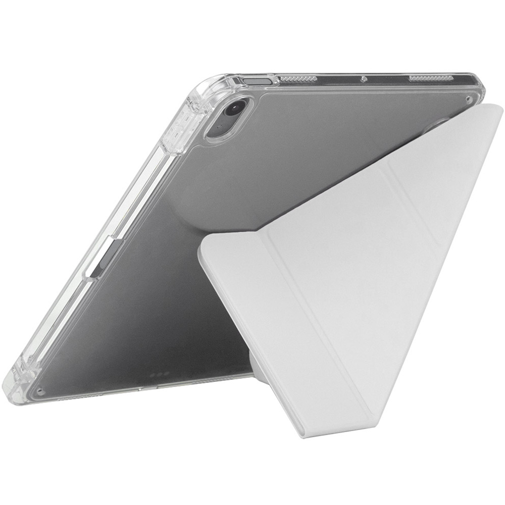 Чехол BECOVER Ultra Slim Origami Transparent для Apple iPad Mini 7 2024 Gray (712935) Материал искусственная кожа