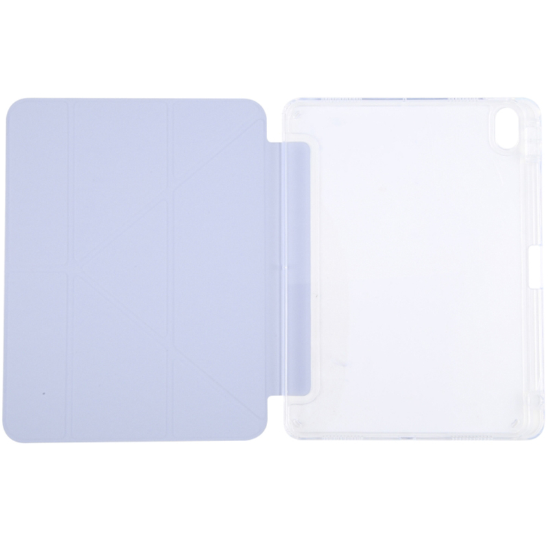 Чехол BECOVER Ultra Slim Origami Transparent для Apple iPad Mini 7 2024 Purple (712937) Материал искусственная кожа
