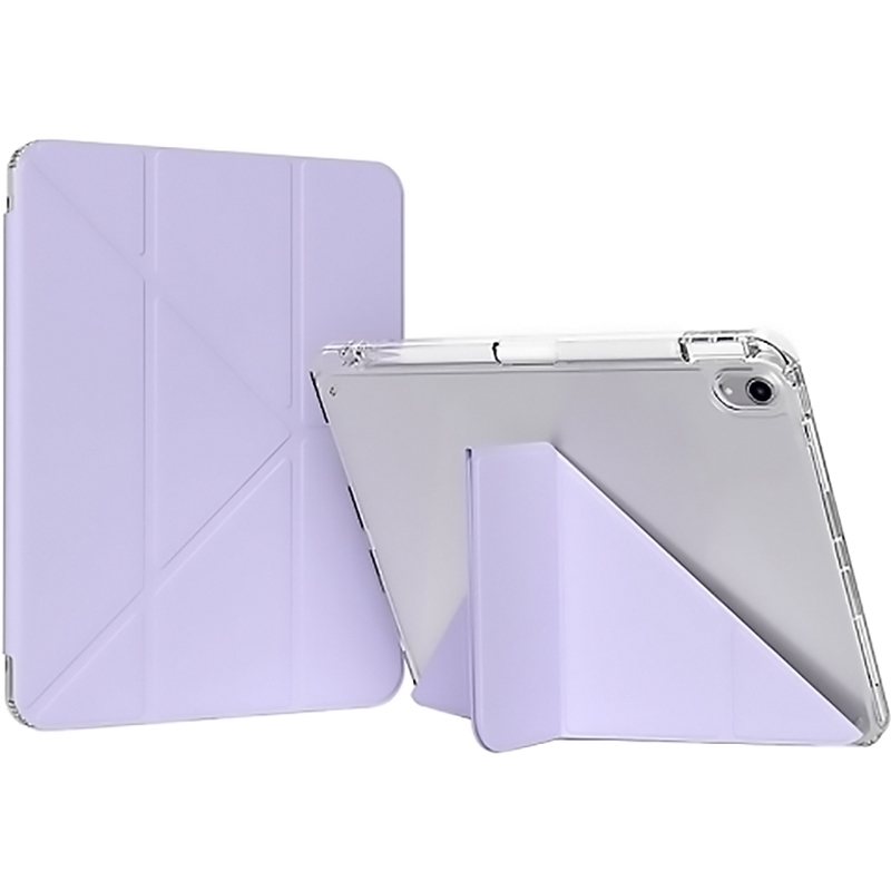 Чехол BECOVER Ultra Slim Origami Transparent для Apple iPad Mini 7 2024 Purple (712937)