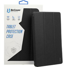 Чехол BECOVER Ultra Slim Origami Transp с креплением Apple Pencil для iPad 10.2 2019/2020/2021 Black (711098)