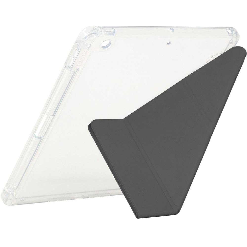 Чехол BECOVER Ultra Slim Origami Transp с креплением Apple Pencil для iPad 10.2 2019/2020/2021 Black (711098) Совместимость по бренду Apple
