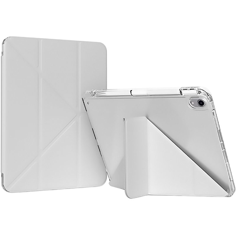 Чохол BECOVER Ultra Slim Origami Transparent для Apple iPad Mini 6 2021 Gray (712931)