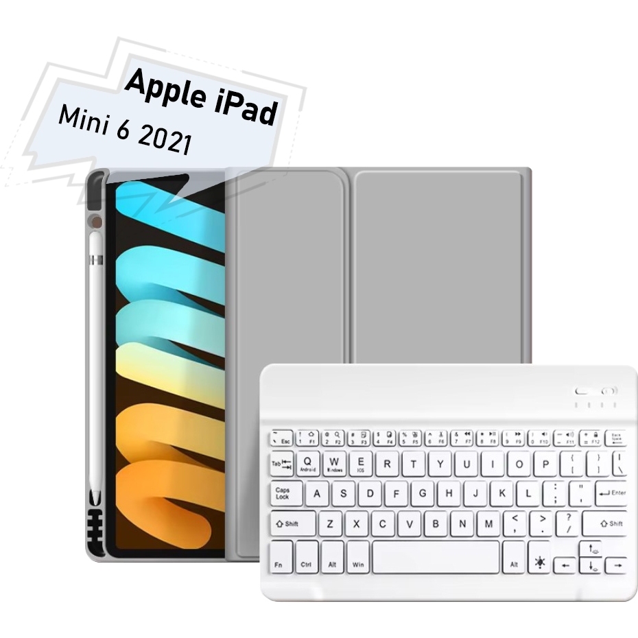 Чохол BECOVER для Apple iPad Mini 6 2021 Gray (712988) Сумісність за брендом Apple