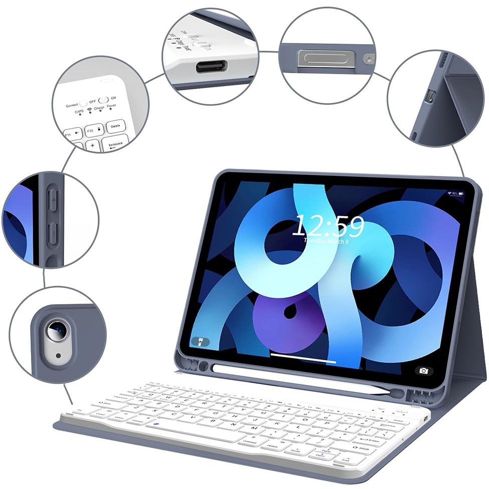 Чохол BECOVER для Apple iPad Air (4/5) 10.9" 2020/2022 Purple (711148) Сумісність за брендом Apple