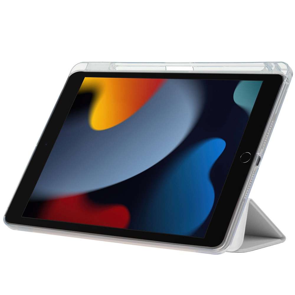 Чохол BECOVER Ultra Slim Origami Transp Apple Pencil для iPad 10.2 2019/2020/2021 Gray (711099) Сумісність за моделлю Apple iPad 10.2 2020