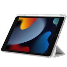 Чохол BECOVER Ultra Slim Origami Transp Apple Pencil для iPad 10.2 2019/2020/2021 Gray (711099)