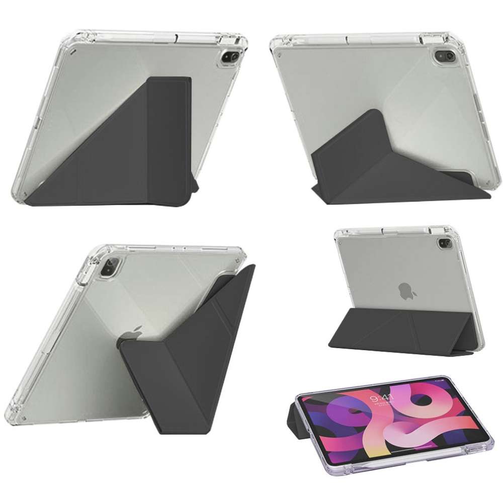Чохол BECOVER Ultra Slim Origami Transp iPad 10.9" (2022/2024)/iPad (А16) 2025 11" Black (712938) Сумісність за моделлю Apple iPad 10.9 (2024)