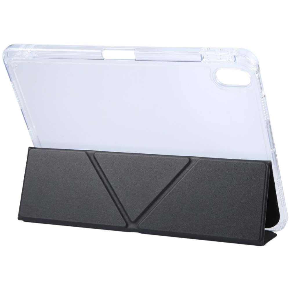 Зовнішній вигляд Чохол BECOVER Ultra Slim Origami Transp iPad 10.9" (2022/2024)/iPad (А16) 2025 11" Black (712938)
