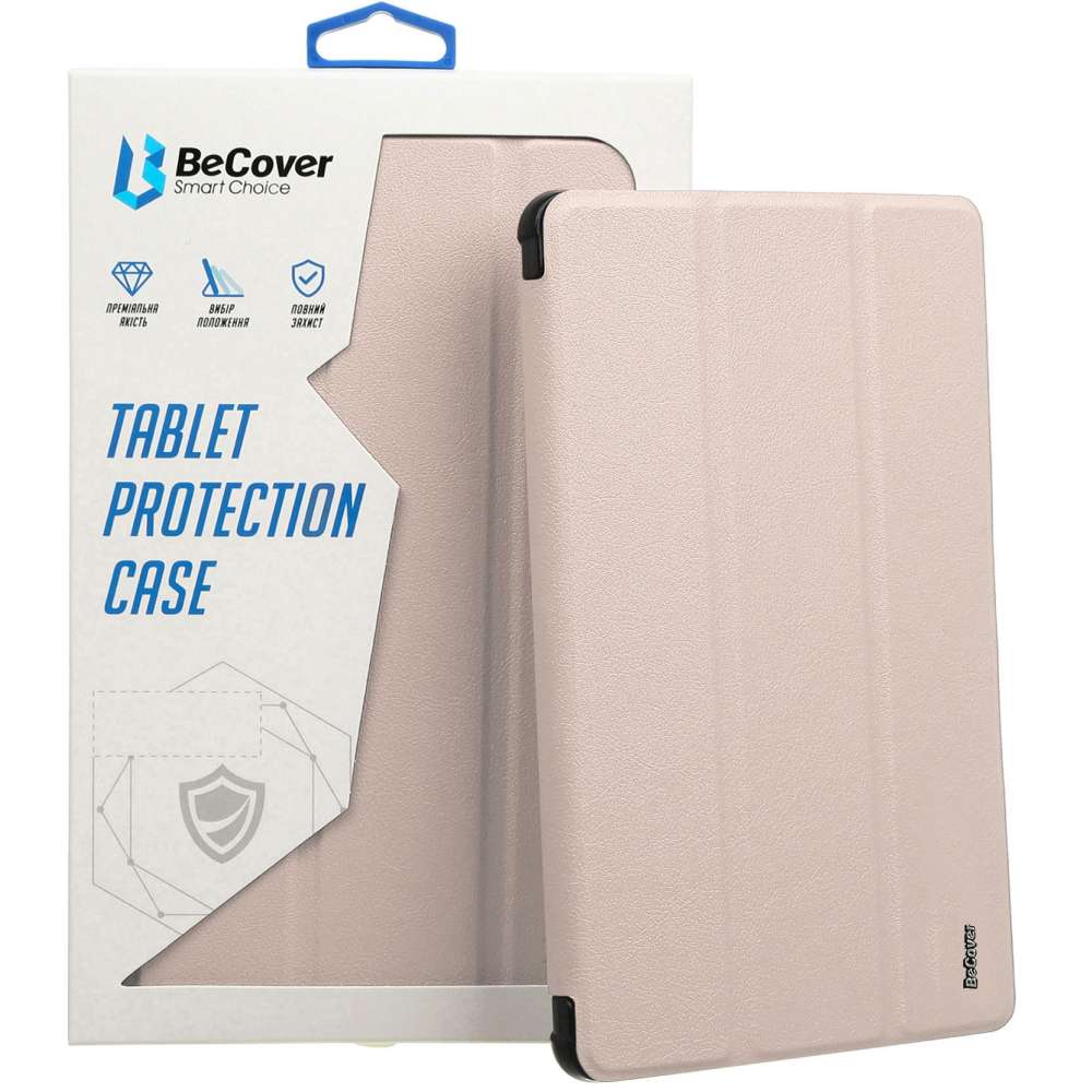 Фото Чехол BECOVER Ultra Slim Origami Transparent для Apple iPad 10.9" (2022/2024)/iPad (А16) 2025 11" Pink (712940)