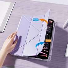 Чохол BECOVER Ultra Slim Origami Transp iPad (2022/2024)/iPad (А16) 2025 Purple (712941)