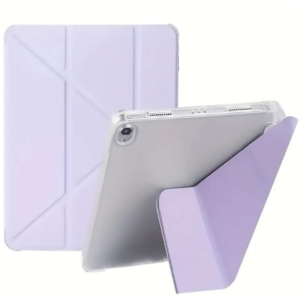 Чохол BECOVER Ultra Slim Origami Transp iPad (2022/2024)/iPad (А16) 2025 Purple (712941)