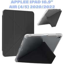 Чехол BECOVER Ultra Slim Origami Transparent  для Apple iPad Air 2020/2022 10.9" Black (711102)