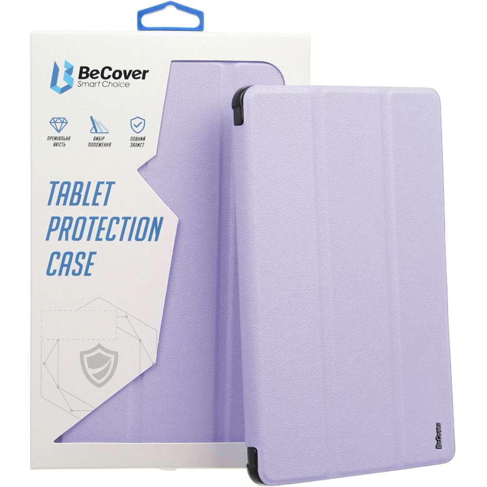 Внешний вид Чехол BECOVER Ultra Slim Origami Transp для Apple iPad Air 2020/2022 10.9" Purple (711105)