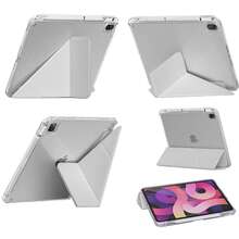 Чехол BECOVER Ultra Slim Origami Transparent для Apple iPad Air 11" M2/M3 (2024/2025) Gray (711390)