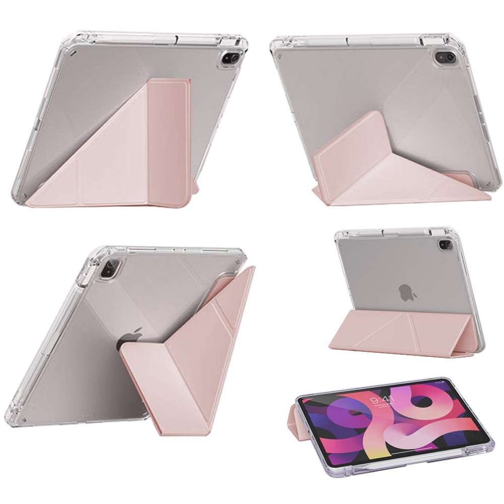 Чохол BECOVER Ultra Slim Origami Transparent Apple iPad Air 11" M2/M3 (2024/2025) Pink (711391) Сумісність за моделлю Apple iPad Air 11" (7 Gen)
