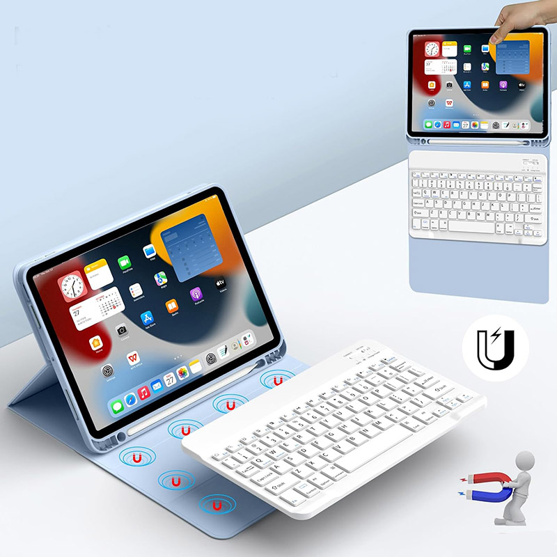 Чехол BECOVER для Apple iPad Air 11" M2/M3 (2024/2025) Light Blue (711397) Особенности трансформируется в подставку