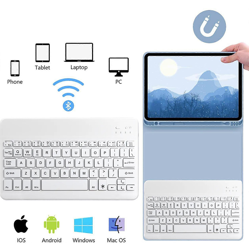 Чохол BECOVER для Apple iPad Pro 11" M4 2024 Light Blue (713000) Особливості трансформується в підставку