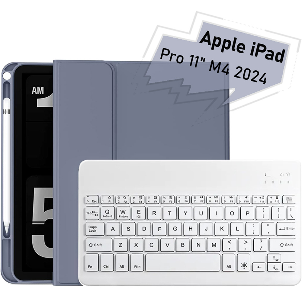 Чехол BECOVER для Apple iPad Pro 11" M4 2024 Purple (713002) Совместимость по бренду Apple