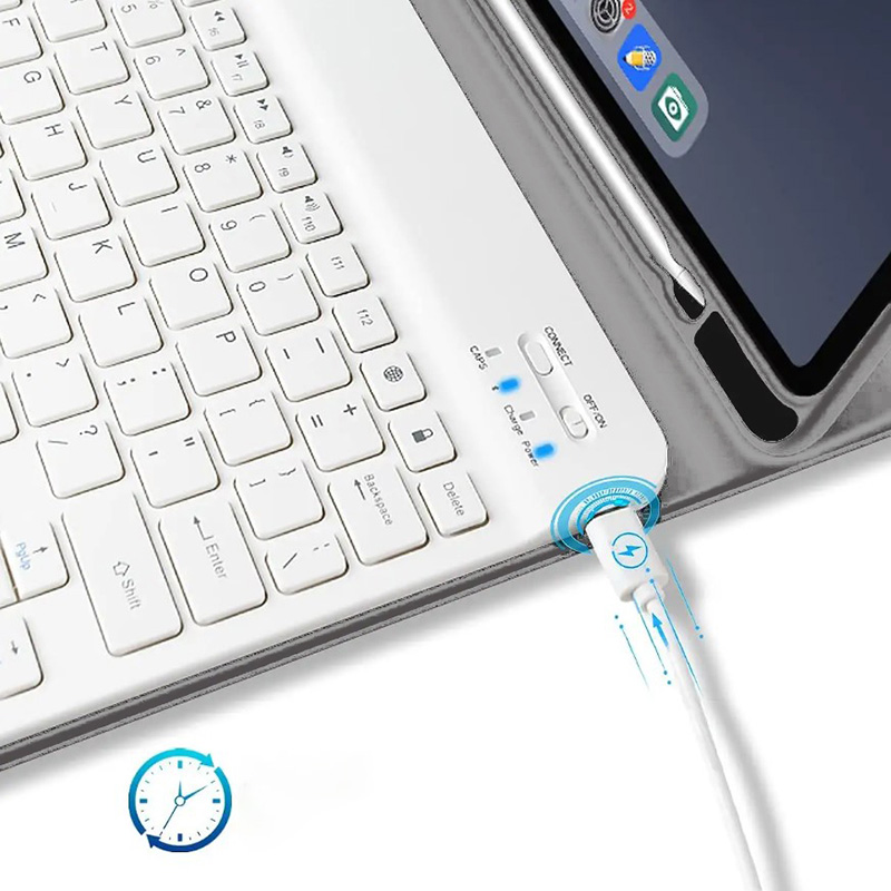 Чехол BECOVER для Apple iPad Pro 13" M4 2024 Gray (713004) Материал пластик