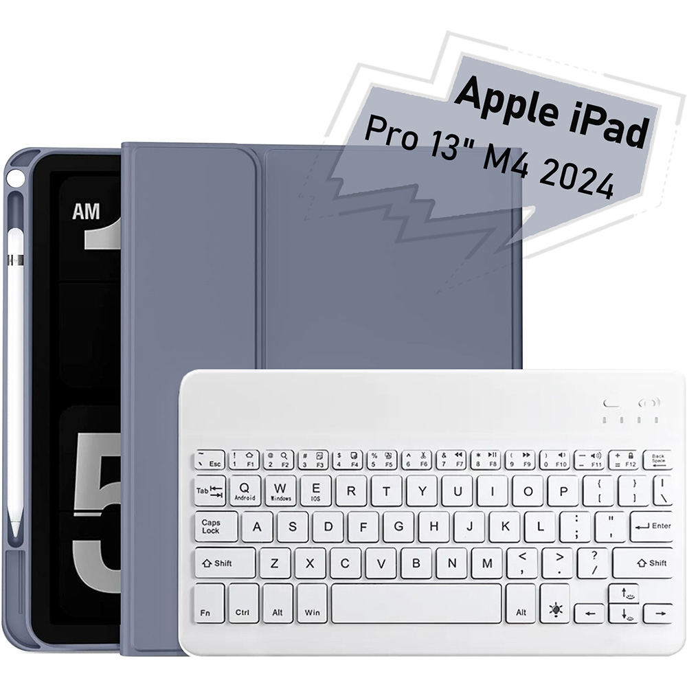 Чехол BECOVER для Apple iPad Pro 13" M4 2024 Purple (713007) Совместимость по бренду Apple