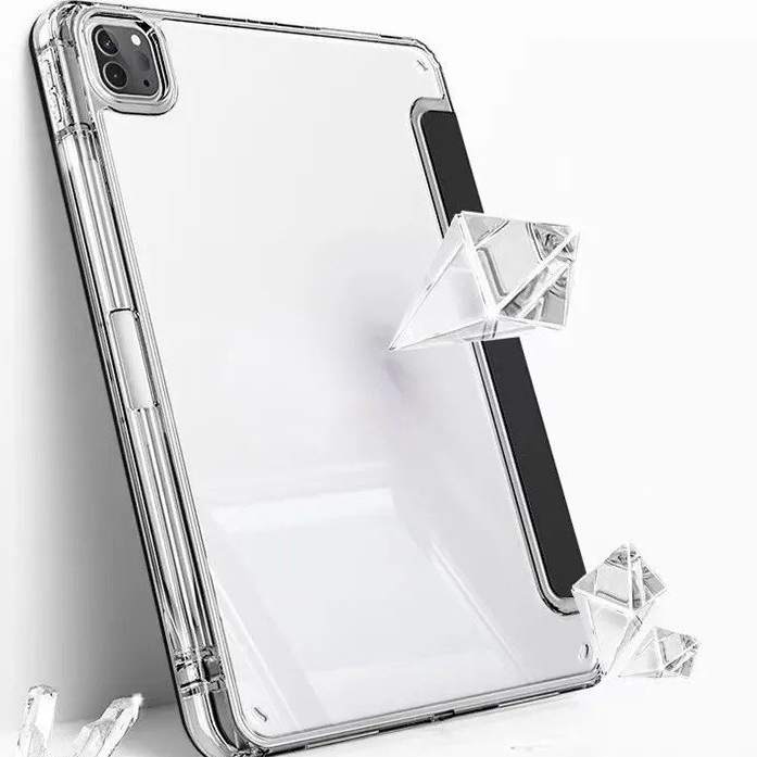 Зовнішній вигляд Чохол BECOVER Ultra Slim Origami Transparent для Apple iPad Pro 11" M4 2024 Black (711689)