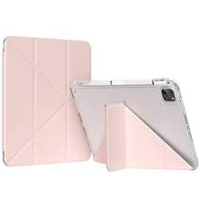 Чохол BECOVER Ultra Slim Origami Transparent для Apple iPad Pro 11" M4 2024 Pink (711691)