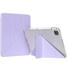 Чохол BECOVER Ultra Slim Origami Transparent для Apple iPad Pro 11" M4 2024 Purple (711692)