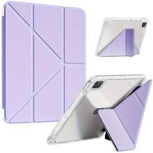 Чохол BECOVER Ultra Slim Origami Transparent для Apple iPad Pro 11" M4 2024 Purple (711692)