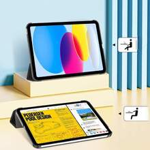 Чохол BECOVER Tri Fold Hard для Apple iPad 10.9" (2022/2024)/iPad (А16) 2025 11" Black (712983)