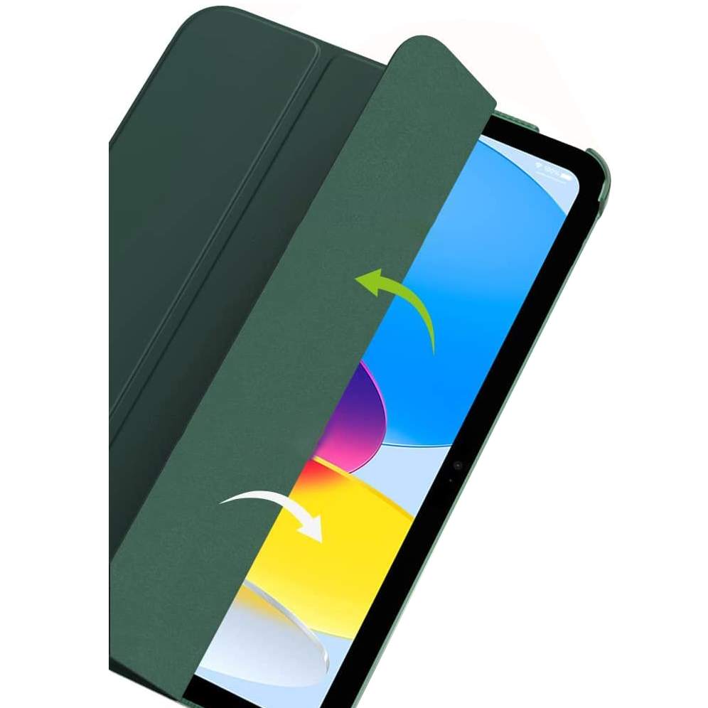 Чохол BECOVER Tri Fold Hard для Apple iPad 10.9" (2022/2024)/iPad (А16) 2025 11" Dark Green (713319) Сумісність за моделлю Apple iPad 11" (2025)