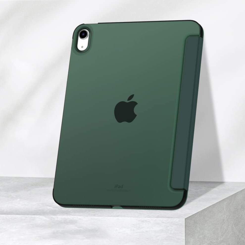Зовнішній вигляд Чохол BECOVER Tri Fold Hard для Apple iPad 10.9" (2022/2024)/iPad (А16) 2025 11" Dark Green (713319)