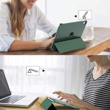 Чохол BECOVER Tri Fold Hard для Apple iPad 10.9" (2022/2024)/iPad (А16) 2025 11" Dark Green (713319)