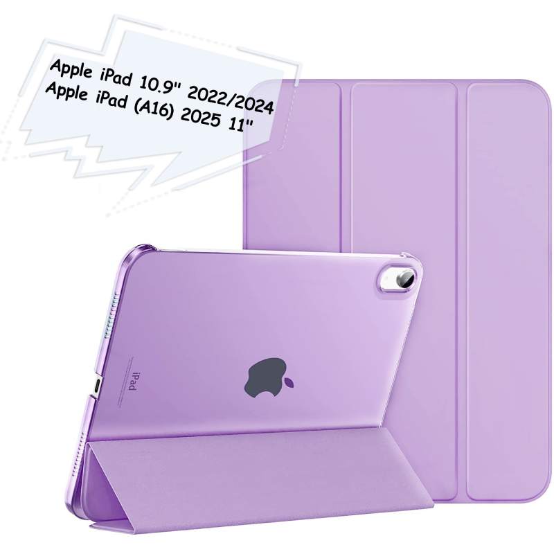 Чохол BECOVER Tri Fold Hard для Apple iPad 10.9" (2022/2024)/iPad (А16) 2025 11" Purple (713321) Сумісність за брендом Apple