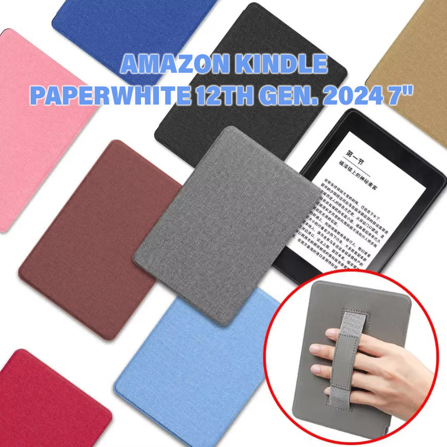 Внешний вид Чехол BECOVER для Amazon Kindle Paperwhite 12th Gen / Kindle Colorsoft 7" (2024) Gray (712846)