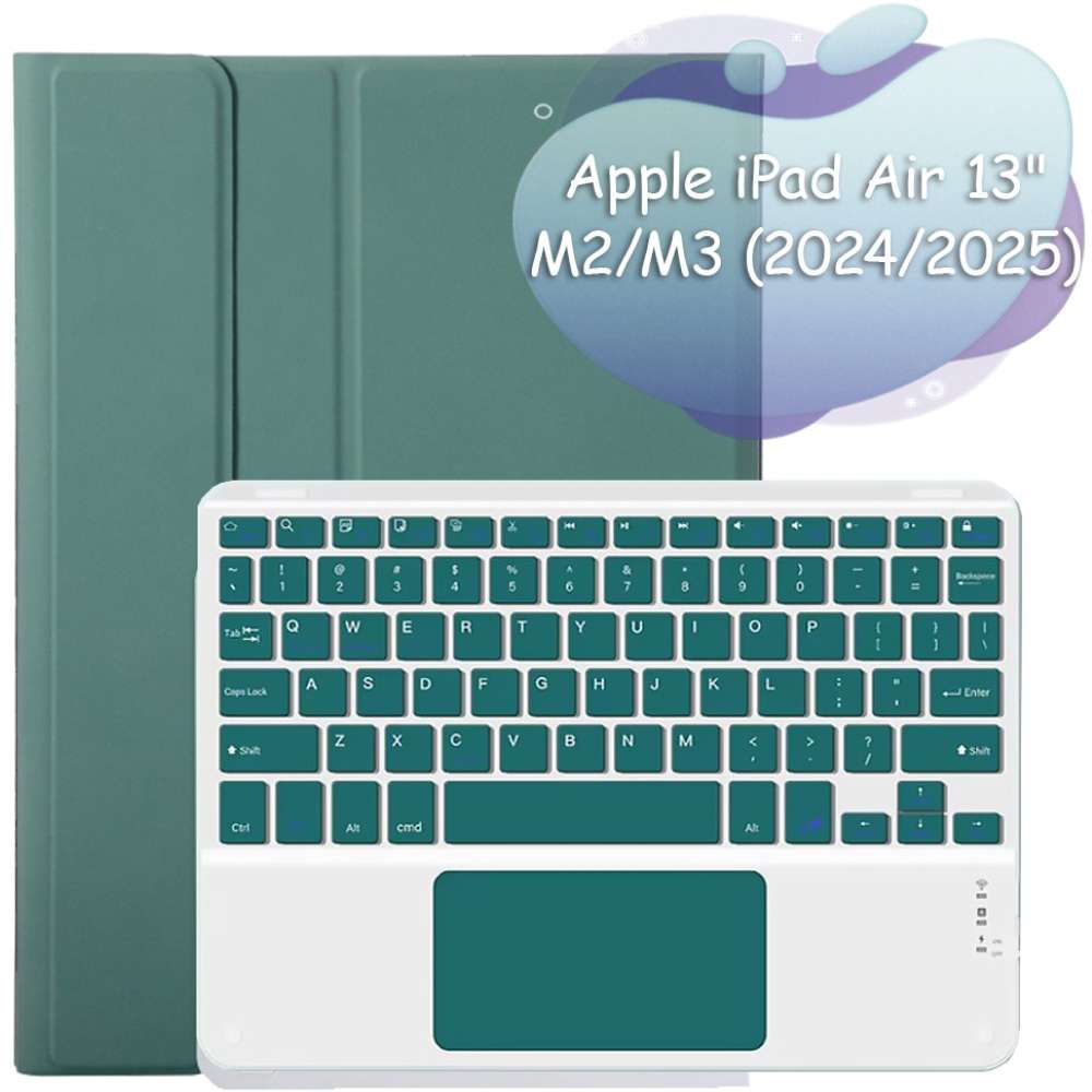 Чехол BECOVER для Apple iPad Air 13" M2/M3 (2024/2025) Dark Green (712603)