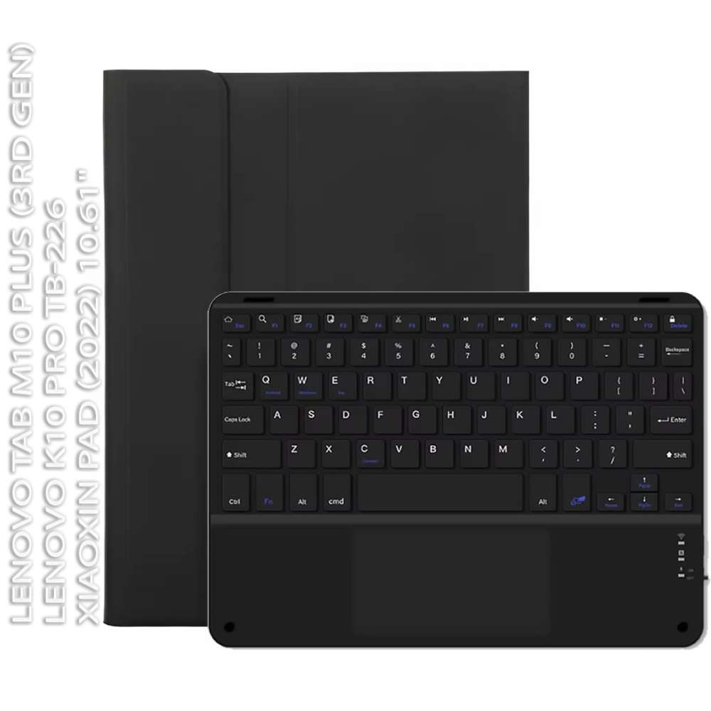 Чехол BECOVER для Lenovo Tab M10 Plus (3rd Gen)/K10 Pro/Xiaoxin Pad (2022) 10.61" Black (712390) Чехол BECOVER для Lenovo Tab M10 Plus (3rd Gen)/K10 Pro/Xiaoxin Pad (2022) 10.61" Black (712390)