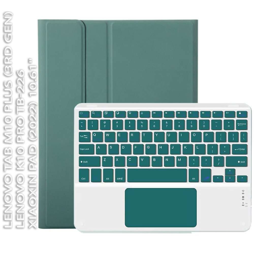 Чохол BECOVER для Lenovo Tab M10 Plus (3 Gen)/K10 Pro/Xiaoxin Pad (2022) 10.61" Dark Green (712392)