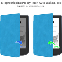 Чохол BECOVER Smart Case для PocketBook 629 Verse/634 Verse Pro 6" Light Blue (710973)