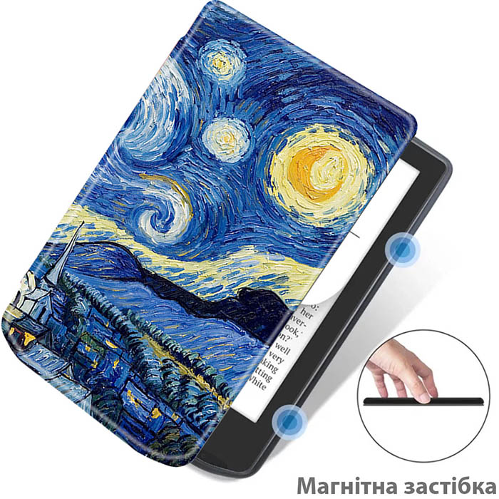 Чехол BECOVER Smart Case для PocketBook 629 Verse/634 Verse Pro 6" Night (710980) Совместимость по модели PocketBook 634 Verse Pro