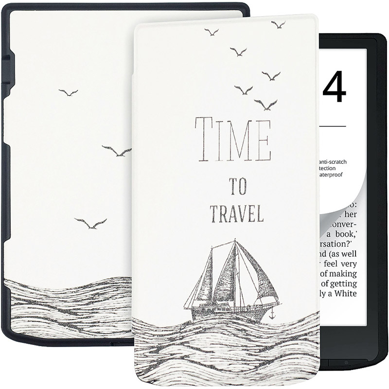 Чехол BECOVER Smart Case для PocketBook 629 Verse/634 Verse Pro 6" Time To Travel (710982) Совместимость по модели PocketBook 629 Verse