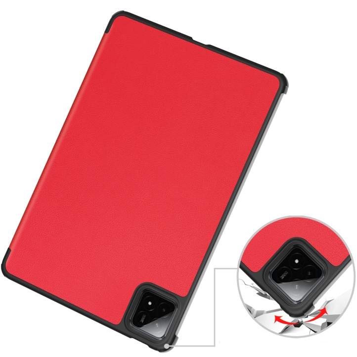 Чехол BECOVER Smart Case для Xiaomi Pad 7/7 Pro 11.2" Red (712810) Материал полиуретан