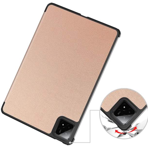 Зовнішній вигляд Чохол BECOVER Smart Case для Xiaomi Pad 7/7 Pro 11.2" Rose Gold (712812)