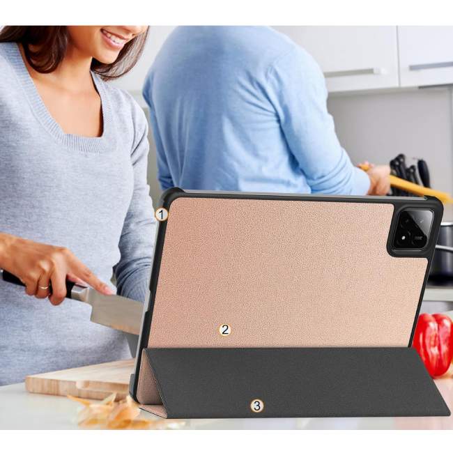 Зображення Чохол BECOVER Smart Case для Xiaomi Pad 7/7 Pro 11.2" Rose Gold (712812)