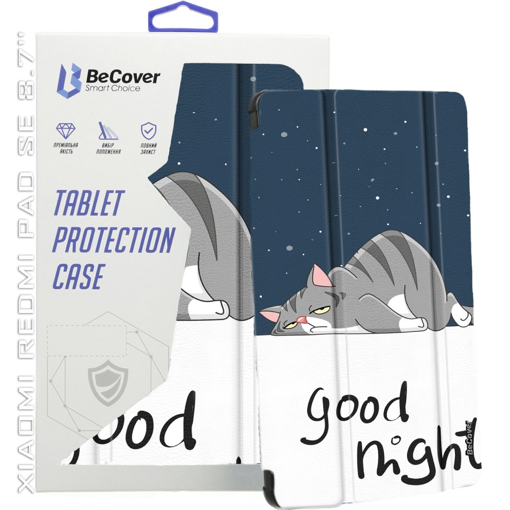 Изображение Чехол BECOVER для Xiaomi Redmi Pad SE 8.7" Good Night (711912)